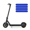1 Set Electric Scooter Anti-Cursor Reflective Sticker For Ninebot Max G30 / ES Series Strong Reflective Waterproof Bright Color