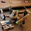 Optical Flow Folding Obstacle Avoidance Drone KY605s Drone with Camera 4K Professional Aerial Photography Three Cameras Dron
